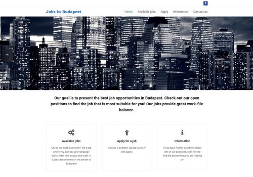 weblap készítés - Jobs in Budapest