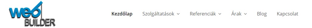 navigációs menü