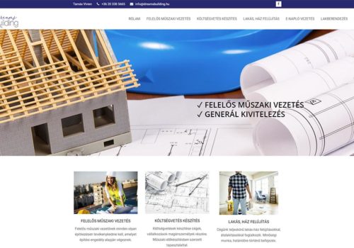 weblapkészítés a dreamsbuilding részére